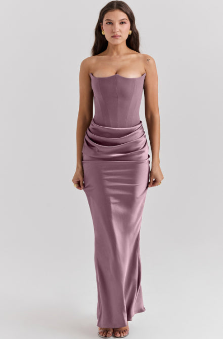 Ethereal Red Gown